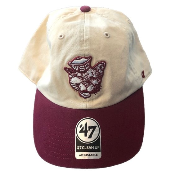 Washington State Cougars Adjustable Youth Baseball Hat NWT